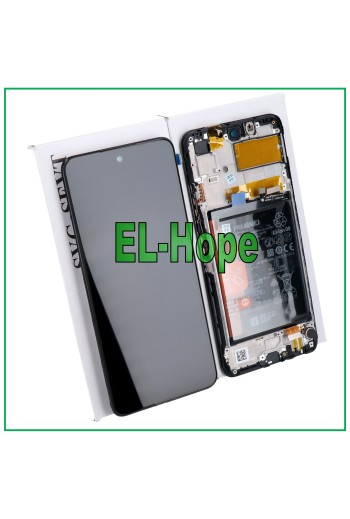 TOUCH-DISPLAY + ORIGINAL-LCD HUAWEI P SMART 2021 PPA-LX2 / HONOR 10X LITE SCHWARZ
