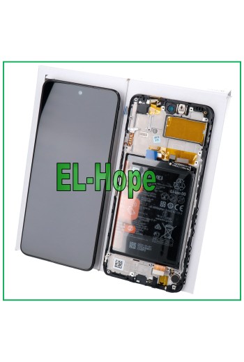 TOUCH-DISPLAY + ORIGINAL-LCD HUAWEI P SMART 2021 PPA-LX2 / HONOR 10X LITE SCHWARZ