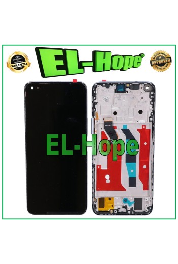 LCD-DISPLAYRAHMEN FÜR HUAWEI HONOR 50 LITE NTN-LX1 L22 TOUCHSCREEN SILBERGLAS