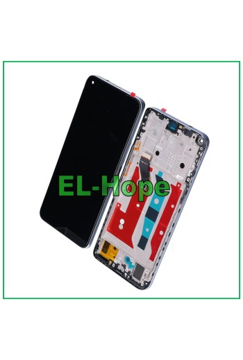 LCD-DISPLAYRAHMEN FÜR HUAWEI HONOR 50 LITE NTN-LX1 L22 TOUCHSCREEN SILBERGLAS