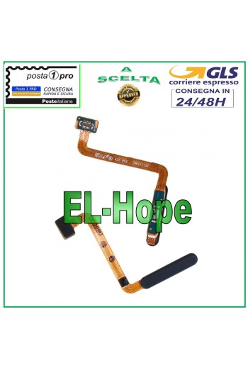 FLACH-FLEX-FINGERABDRUCKSCHLÜSSEL FINGERABDRUCKSENSOR SAMSUNG GALAXY A23 5G SM-A236 SCHWARZ