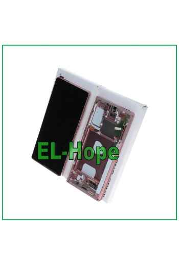 ORIGINAL SERVICE LCD DISPLAY SAMSUNG GALAXY NOTE 20 SM N980 N981 TOUCH BRONZE