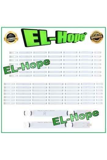 KIT 14 LED-TV-BARS 55 LG POLA2.0 LZ5501LGEPWADL84 LR 55LN575 55LN613 55LA620S