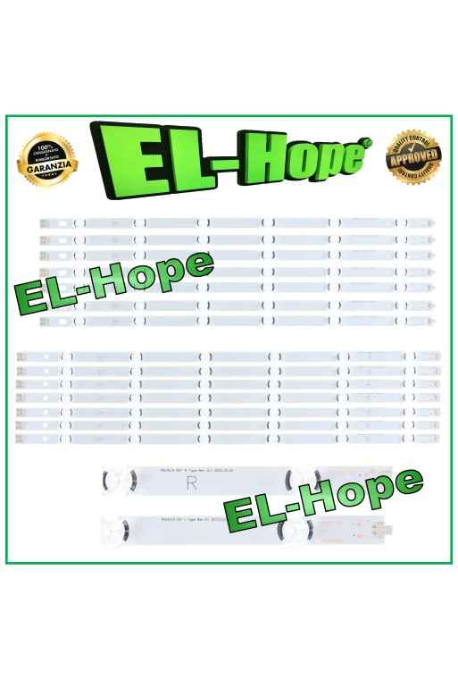 KIT 14 LED-TV-BARS 55 LG POLA2.0 LZ5501LGEPWADL84 LR 55LN575 55LN613 55LA620S