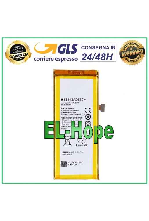 HB3742A0EZC+ AKKU FÜR HUAWEI ASCEND P8 Lite ALE L21 Smart TAG L01 AKKU