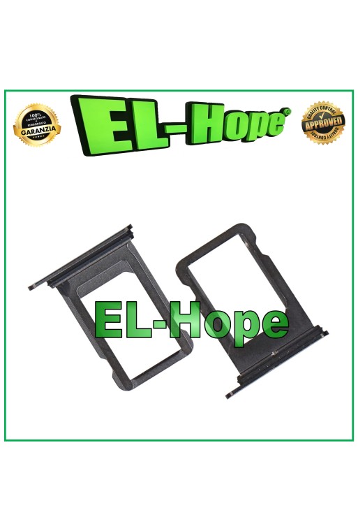 Slot Cart Fach Halter Nano SIM Karte Gehäuse Karte für Apple iPhone XS Schwarz