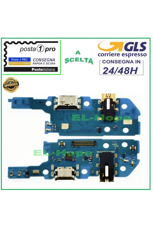 LADEANSCHLUSS SAMSUNG GALAXY A20E SM A202F + MIKROFON TYP C LADEN