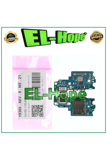 ORIGINAL-LADEANSCHLUSS SAMSUNG S21 FE 5G SM-G990E MIKROFON SIM-LESER
