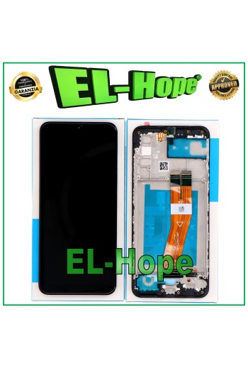 TOUCH-LCD-DISPLAY + ORIGINAL-SERVICE MIT GLEICHER RAHMUNG SAMSUNG GALAXY A02S SM-A025G