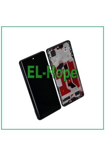 DISPLAYRAHMEN LCD OLED FÜR HONOR 50 5G NTH-AN00 NX9 TOUCHSCREEN GLAS SCHWARZ