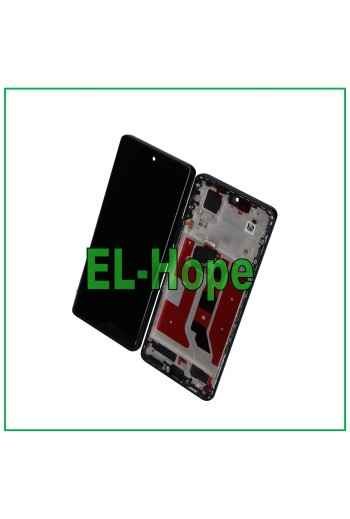DISPLAYRAHMEN LCD OLED FÜR HONOR 50 5G NTH-AN00 NX9 TOUCHSCREEN GLAS SCHWARZ