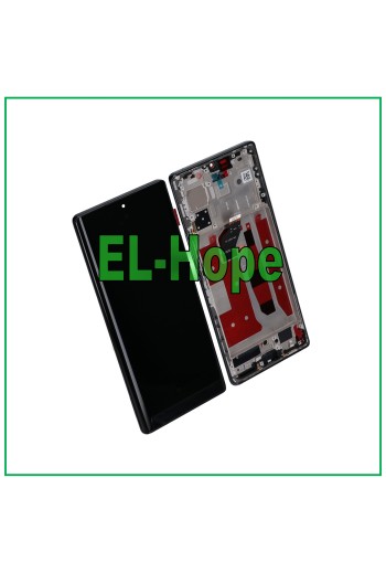 DISPLAYRAHMEN LCD OLED FÜR HONOR 70 FNE-AN00 FNE-NX9 TOUCHSCREEN GLAS SCHWARZ