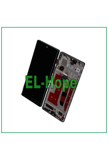 DISPLAYRAHMEN LCD OLED FÜR HONOR 70 FNE-AN00 FNE-NX9 TOUCHSCREEN GLAS SCHWARZ