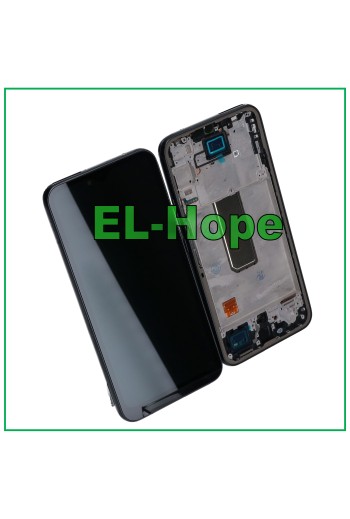 OLED LCD DISPLAY + RAHMEN FÜR SAMSUNG GALAXY A34 5G SM-A346B TOUCHSCREEN SCHWARZ