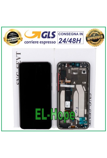 ORIGINAL LCD DISPLAY + RAHMEN XIAOMI MI 9 SE M1903F2G TOUCHSCREEN GLAS SCHWARZ