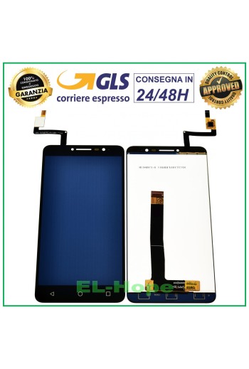 LCD-DISPLAY FÜR ALCATEL ONE TOUCH A3 XL 6,0  OT 9008D 9008X TOUCHSCREEN SCHWARZ