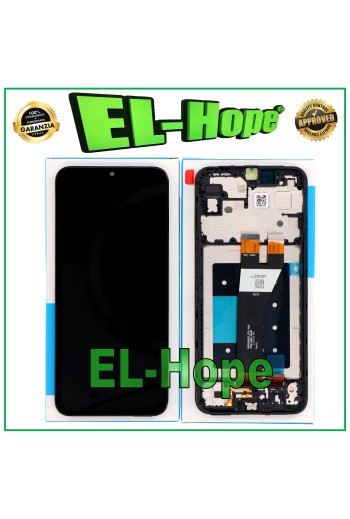 DISPLAYRAHMEN TOUCH GLEICH ORIGINAL SERVICE SAMSUNG GALAXY A14 SM-A146P FLACH LCM