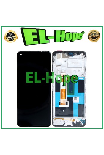 LCD-DISPLAY + RAHMEN FÜR OPPO REALME 7 4G RMX2155 TOUCHSCREEN SCHWARZER GLASBILDSCHIRM