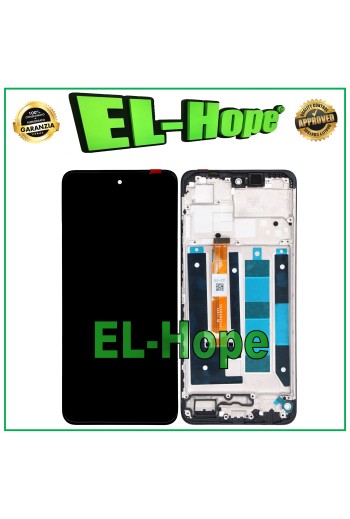 LCD-DISPLAY + RAHMEN FÜR OPPO REALME C55 RMX3710 TOUCHSCREEN-GLASBILDSCHIRM