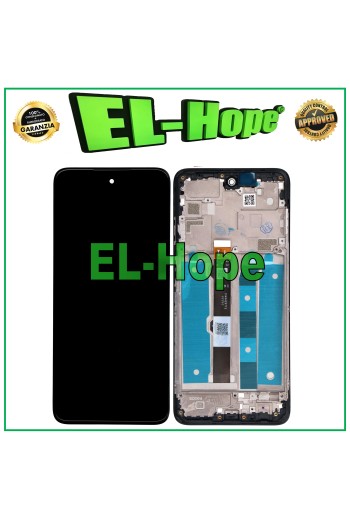 LCD-DISPLAY + RAHMEN FÜR MOTOROLA MOTO G 5G 2022 TOUCHSCREEN SCHWARZER GLASBILDSCHIRM
