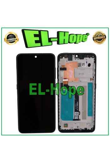 LCD-DISPLAY + RAHMEN FÜR NOKIA 6.2 TA-1198 1200 1187 1201 TOUCHSCREEN SCHWARZES GLAS