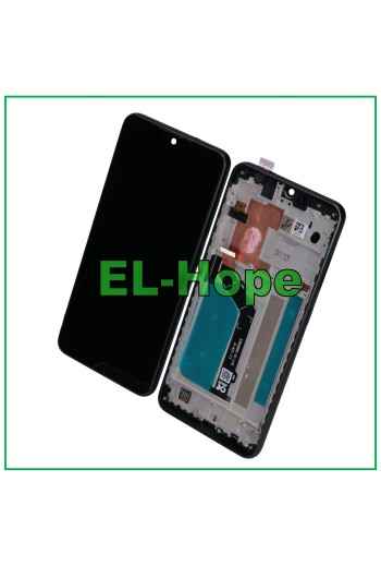 LCD-DISPLAY + RAHMEN FÜR NOKIA 6.2 TA-1198 1200 1187 1201 TOUCHSCREEN SCHWARZES GLAS