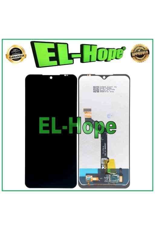 LCD-DISPLAY FÜR NOKIA 6.2 TA-1198 1200 1187 1201 TOUCHSCREEN GLASBILDSCHIRM SCHWARZ