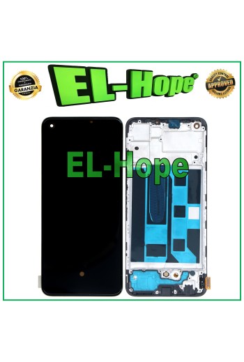 OLED-LCD-ANZEIGERAHMEN FÜR OPPO REALME 8 PRO RMX3081 TOUCHSCREEN MONTIERT