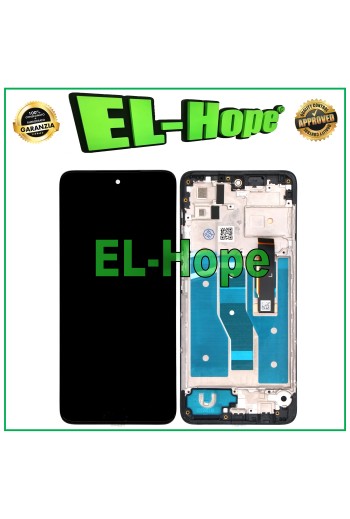 TFT-LCD-DISPLAY + RAHMEN FÜR MOTOROLA MOTO G52 XT2221 XT-2221 TOUCHSCREEN-GLAS