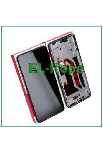 ORIGINAL TOUCH-RAHMEN-DISPLAY SERVICE HONOR MAGIC 4 LITE 4G/5G ANY-LX1 SCHWARZ