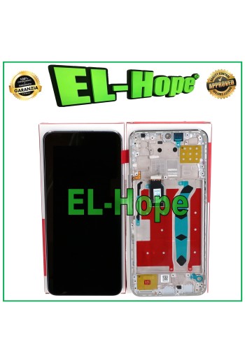 DISPLAYRAHMEN TOUCH GLEICH ORIGINAL SERVICE HONOR X8 4G TFY-LX1 L026 SILBERGLAS