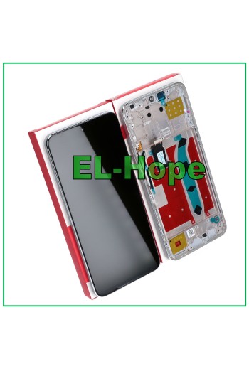 DISPLAYRAHMEN TOUCH GLEICH ORIGINAL SERVICE HONOR X8 4G TFY-LX1 L026 SILBERGLAS