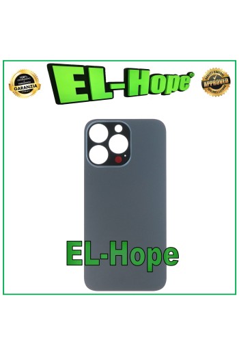 GLAS RÜCKSEITE ABDECKUNG BATTERIE ABDECKUNG FÜR IPHONE 13 PRO BIG HOLE GRAPHITE