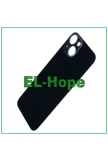 GLASRÜCKSEITE BATTERIEABDECKUNG FÜR IPHONE 13 BIG HOLE MIDNIGHT BLACK