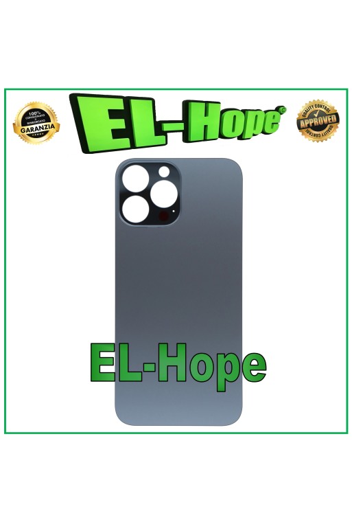 GLAS-RÜCKSEITE AKKUDECKEL FÜR IPHONE 13 PRO MAX BIG HOLE GRAPHITE