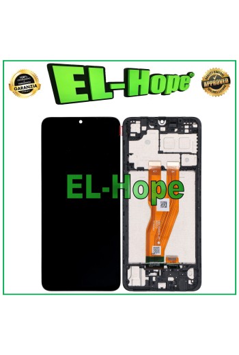 LCD-DISPLAY + RAHMEN FÜR SAMSUNG GALAXY A05 SM-A055 TOUCHSCREEN GLASBILDSCHIRM