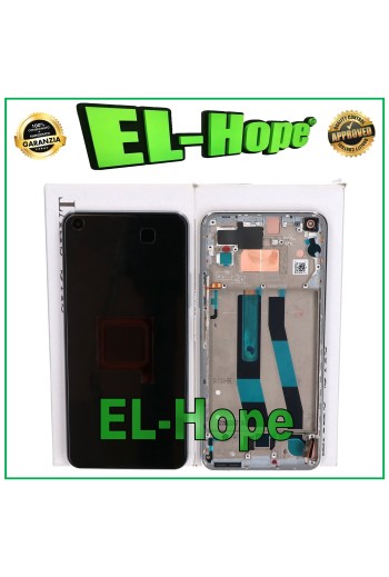 ORIGINAL-RAHMEN-DISPLAY XIAOMI MI 11 LITE 4G 5G NE M2101K9AG TOUCHSCREEN SILBER