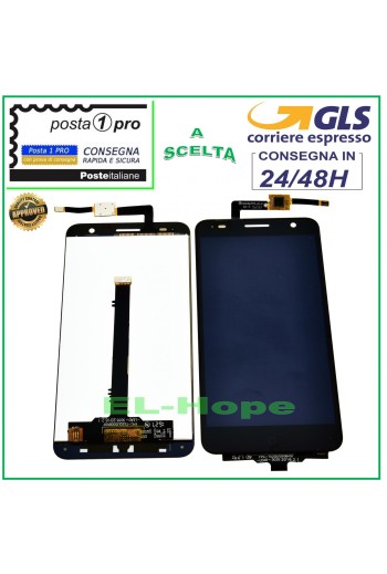 LCD-DISPLAY FÜR ZTE Blade V7 TOUCHSCREEN GLAS MONITOR BILDSCHIRM 5.2 SCHWARZ
