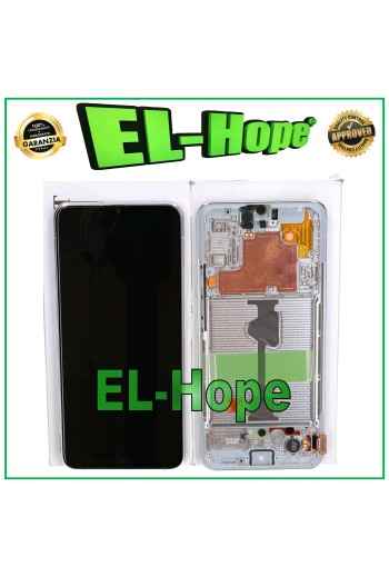 DISPLAYRAHMEN ORIGINAL SERVICE SAMSUNG GALAXY A90 5G 2019 SM-A908 TOUCH WEISS
