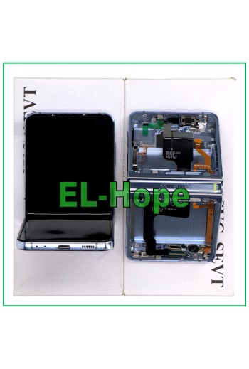 ORIGINAL SERVICE LCD TOUCH DISPLAY SAMSUNG GALAXY Z FLIP 4 5G SM-F721B BLAU