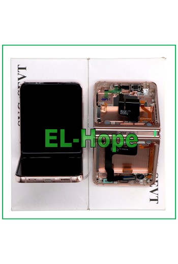 ORIGINAL LCD-TOUCH-DISPLAY SAMSUNG GALAXY Z FLIP 4 5G SM-F721B ROSA GOLD