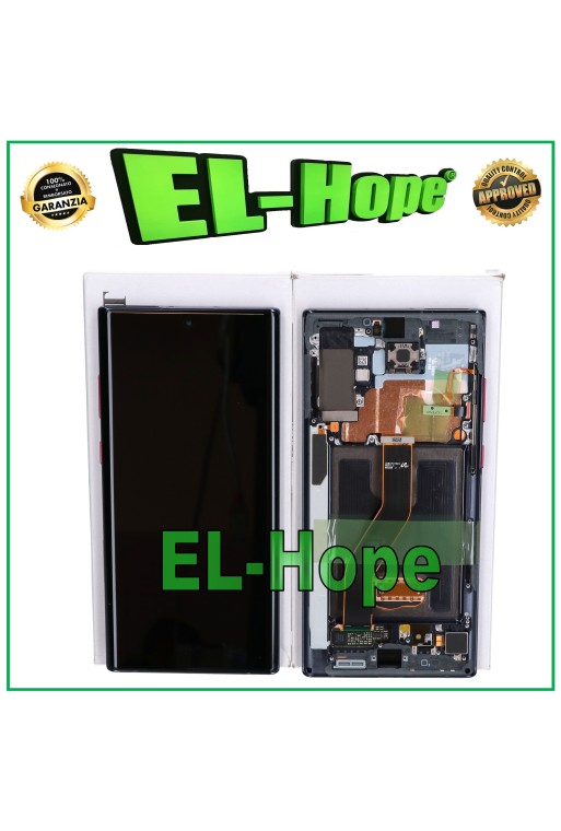 ORIGINAL LCD-TOUCH-DISPLAY SAMSUNG NOTE 10 PLUS SM-N975 ROT SCHWARZ STAR WARS