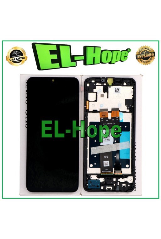 ORIGINAL LCD DISPLAY RAHMEN SAMSUNG GALAXY A05S SM-A057 FG TOUCHSCREEN GLAS