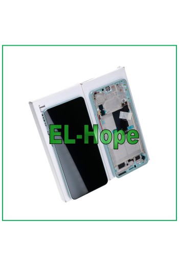 ORIGINAL SERVICE RAHMEN DISPLAY XIAOMI MI 12 LITE 5G 2203129G TOUCHSCREEN GRÜN