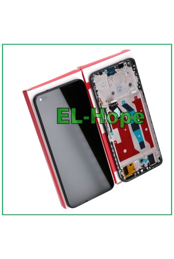 TOUCH-LCD-DISPLAY + ORIGINAL-GLEICHRAHMENSERVICE HONOR 50 LITE NTN-LX1 L22 SCHWARZ
