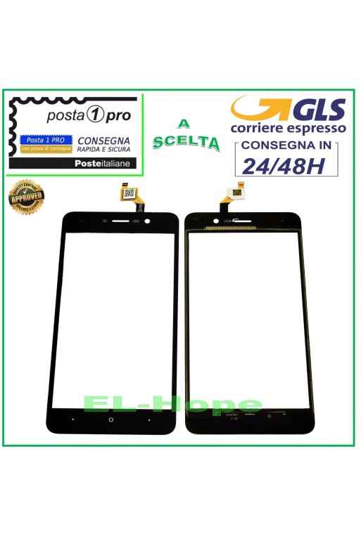 TOUCHSCREEN-GLAS WIKO LENNY 4 DIGITIZER SCHWARZES GLAS 5.0