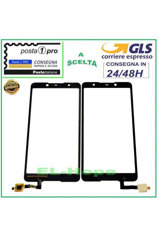 TOUCHSCREEN-GLAS WIKO LENNY 5 DIGITIZER SCHWARZES GLAS 5.7