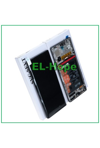 DISPLAY TOUCH LCD BATTERIE RAHMEN ORIGINAL SERVICE HONOR 70 FNE-AN00 NX9 SCHWARZ