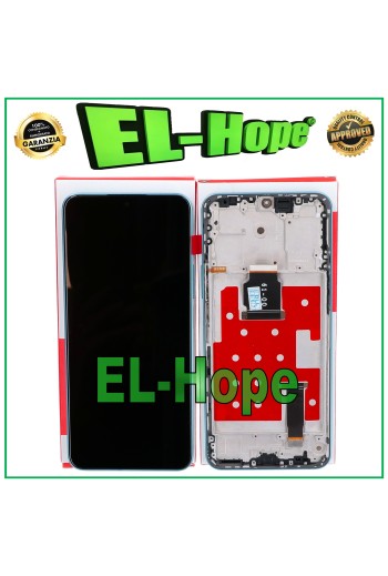 ORIGINAL EQUAL FRAME LCD DISPLAY SERVICE HONOR X8A CRT-LX1 LX2 TOUCHSCREEN BLAU