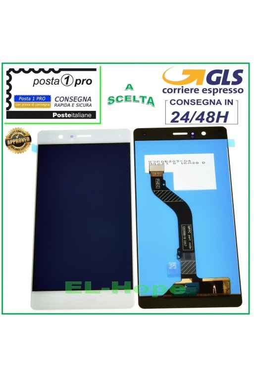 LCD-DISPLAY FÜR HUAWEI P9 LITE VNS-L31 L23 L21 TOUCHSCREEN WEISSER GLASBILDSCHIRM